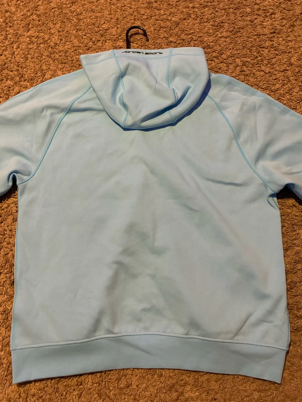 Jordan Light Blue Full-Zip Hoodie Jacket